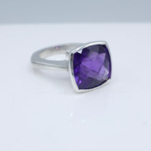 Load image into Gallery viewer, Gerry Summers Amethyst Colourbox Ring