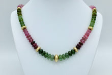 Load image into Gallery viewer, Gerry Summers Tourmaline and Diamond Necklace