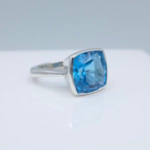 Gerry Summers Blue Topaz Colourbox Ring