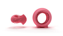 Load image into Gallery viewer, Pink Helix Ring
