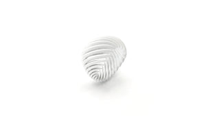 White Helix Ring