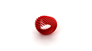 Red Helix Ring