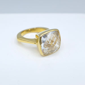 Gerry Summers White Topaz Colourbox Ring