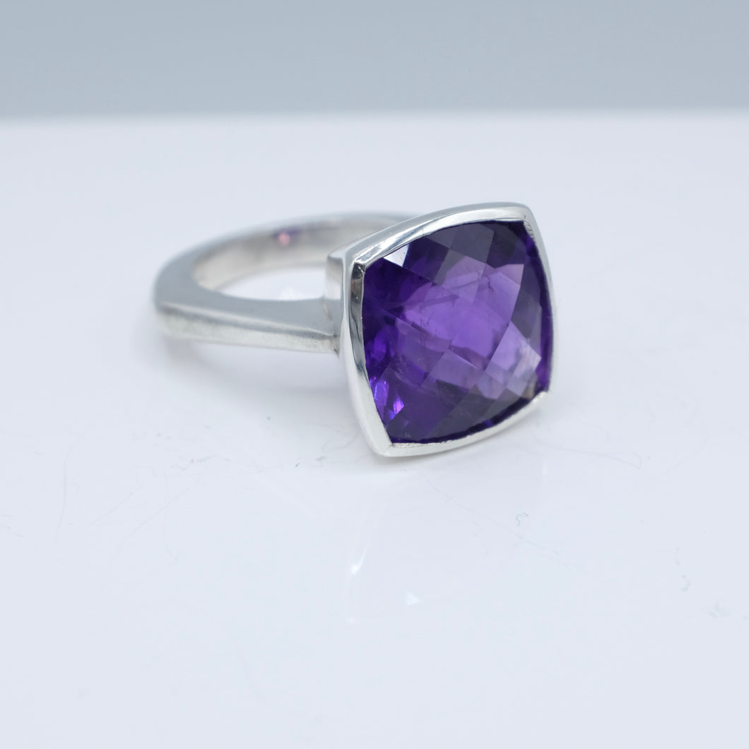 Gerry Summers Amethyst Colourbox Ring