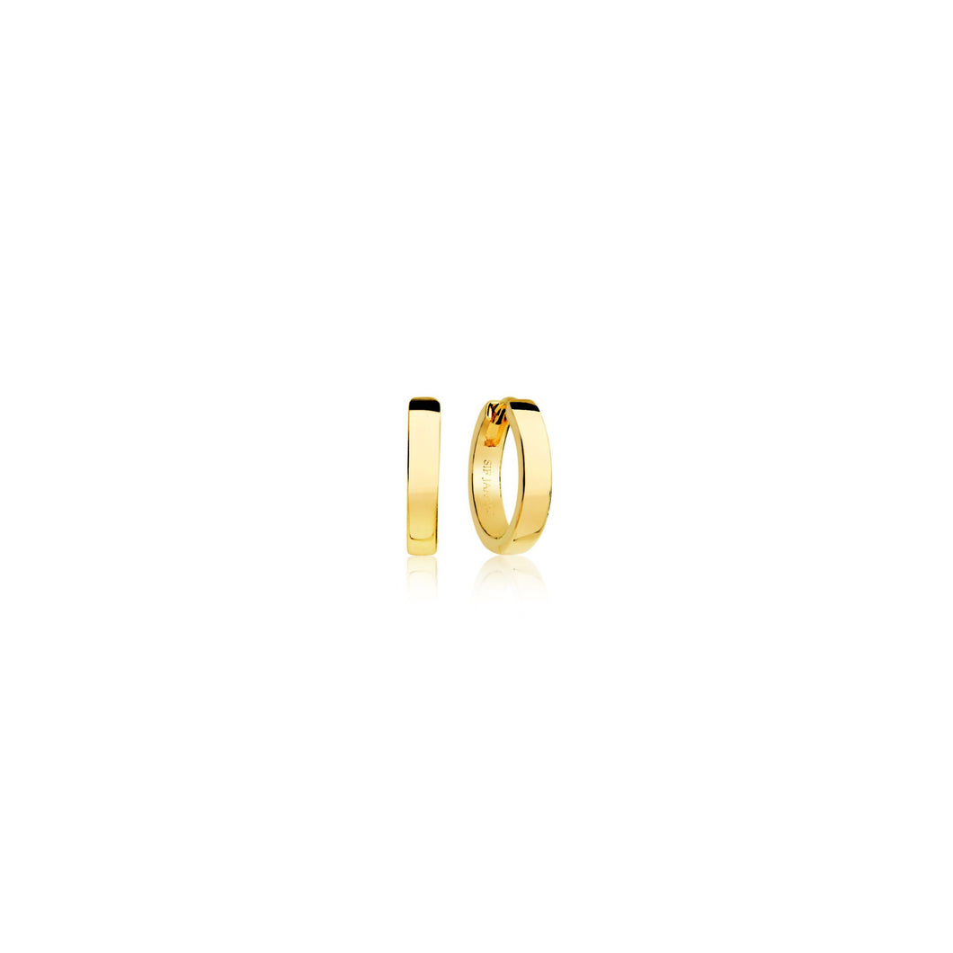 Sif Jakobs Ellera Pianura Piccolo Gold Earrings - 18 Carat Gold Plate