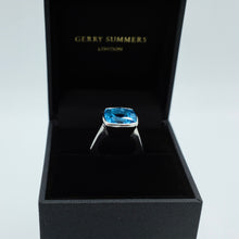 Load image into Gallery viewer, Gerry Summers Blue Topaz Colourbox Ring
