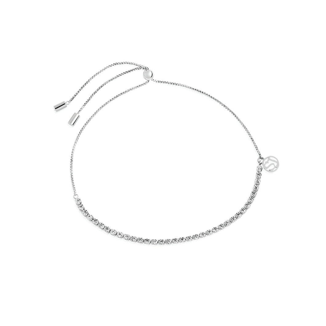 Sif Jakobs Ellera Tennis Bracelet - 925 Sterling Silver & White Zirconia